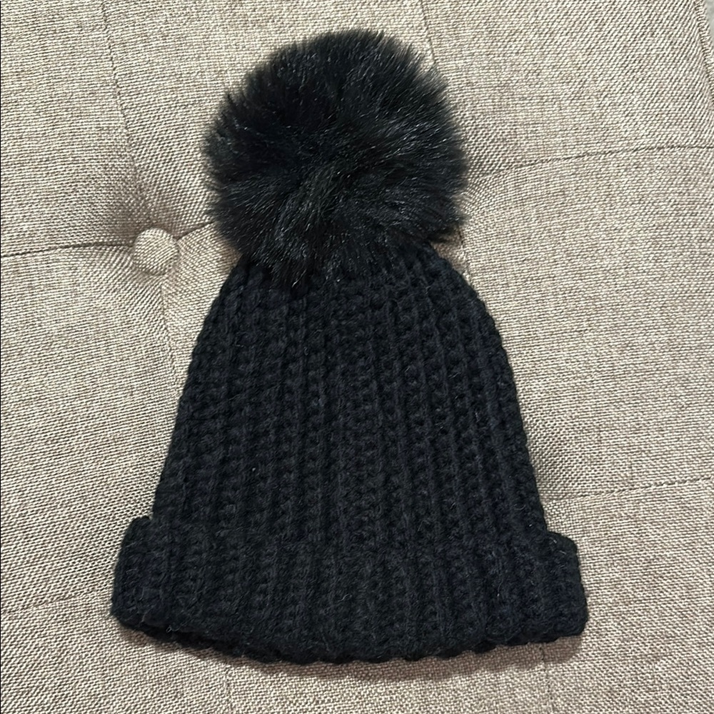 Sweet Turns Black Beanie *NWOT